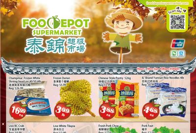Food Depot Supermarket Flyer October 14 to 20