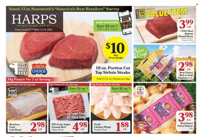 Harps Hometown Fresh (AR, KS, MO) Weekly Ad Flyer Specials October 12 to October 18, 2022