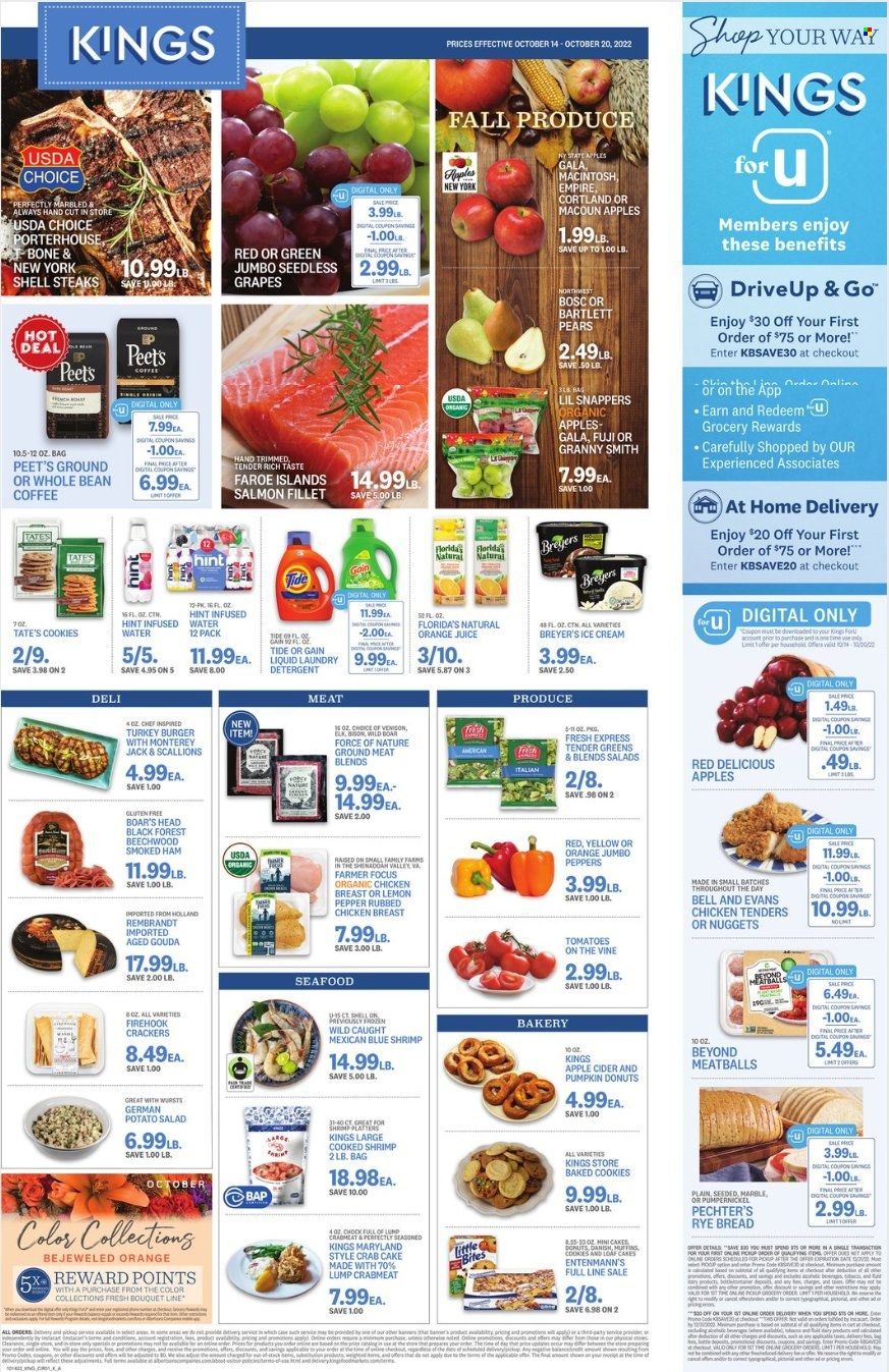 Kings Food Markets (CT, NJ, NY) Weekly Ad Flyer Specials October 14 to October 20, 2022