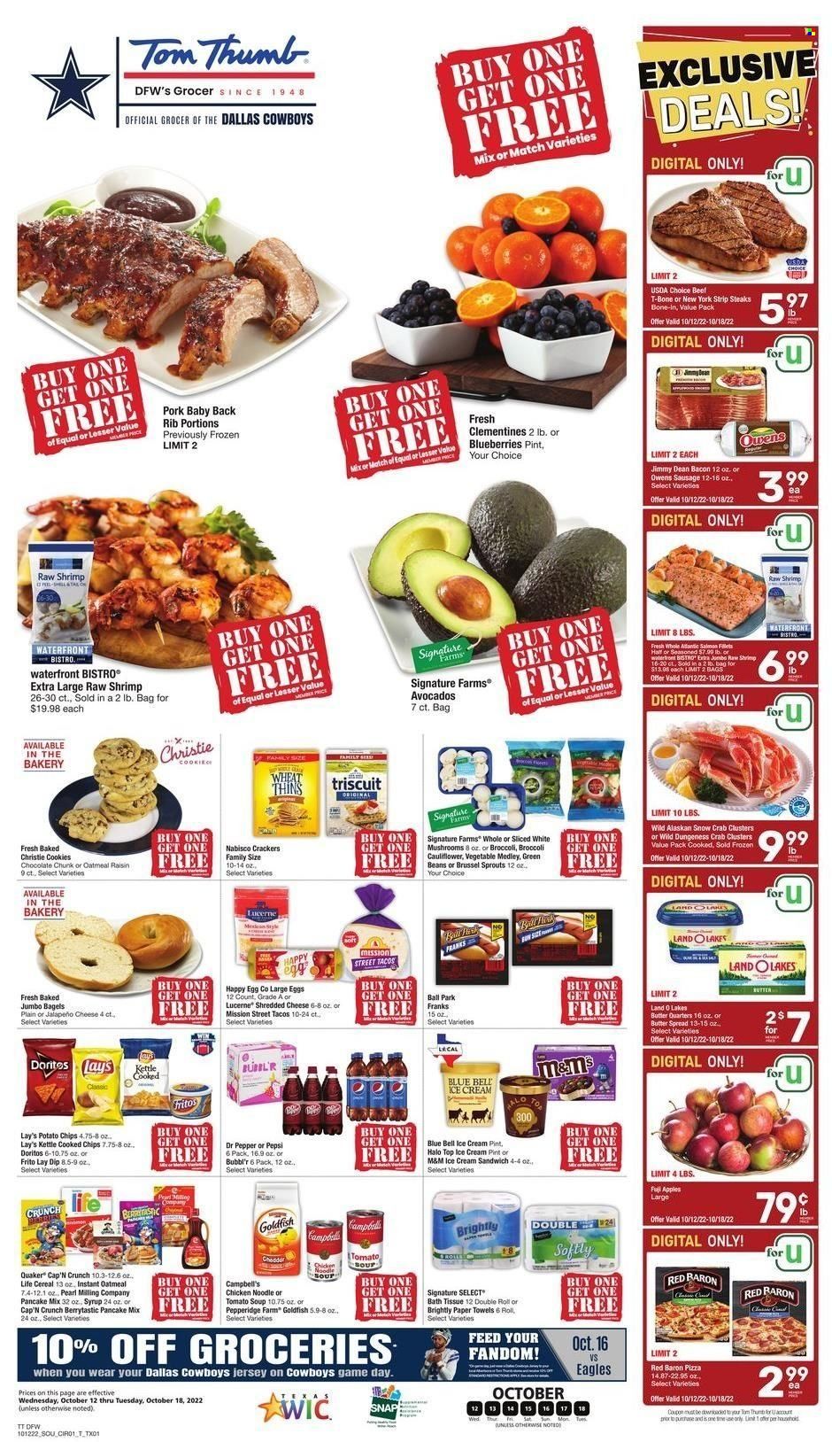 Tom Thumb (TX) Weekly Ad Flyer Specials October 12 to October 18, 2022