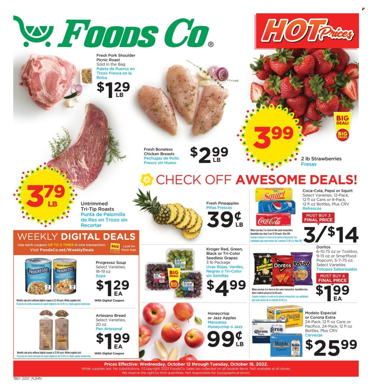 Foods Co (CA, OH, VA) Weekly Ad Flyer Specials October 12 to October 18, 2022