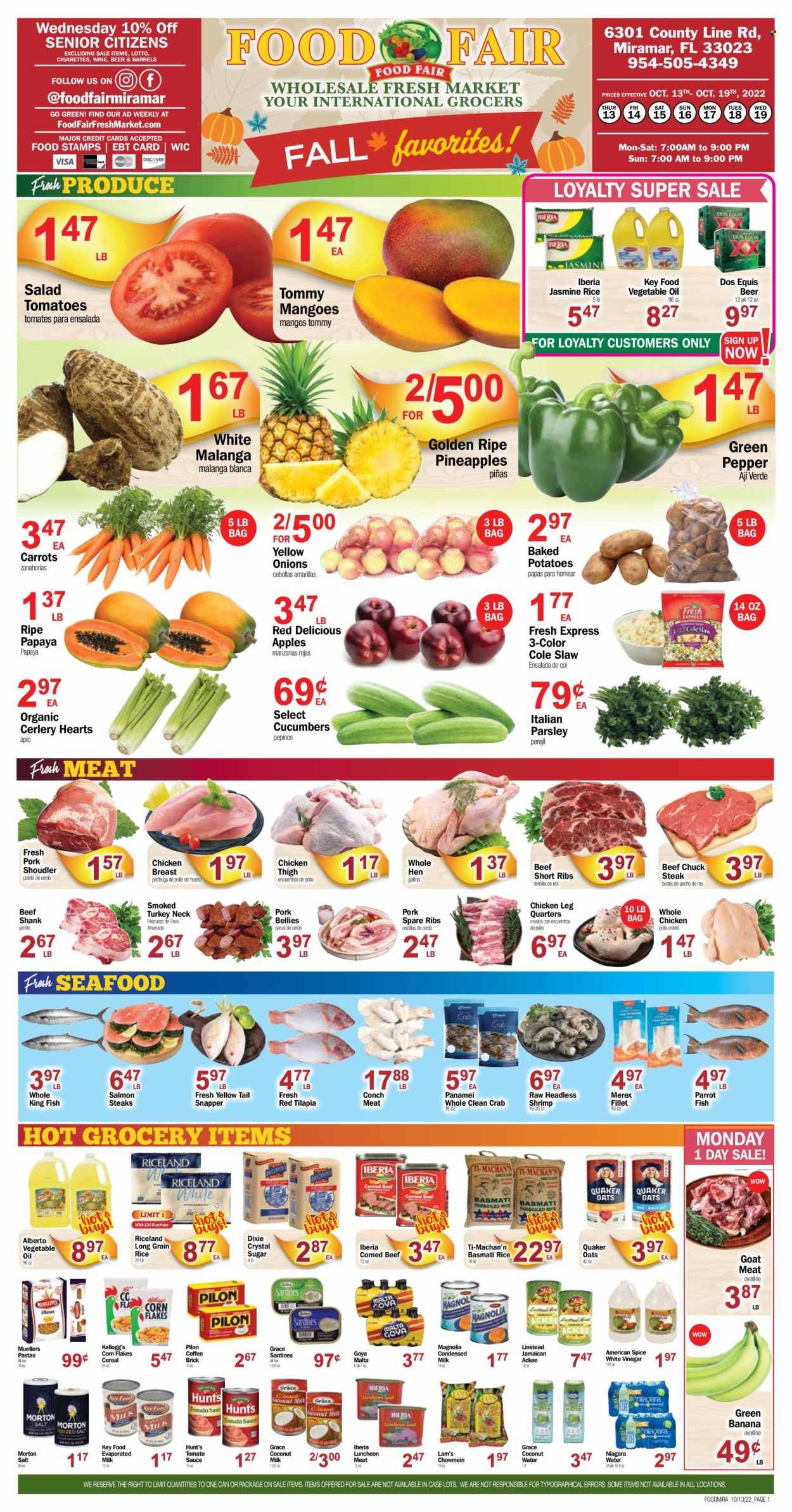 Food Fair Fresh Market (FL) Weekly Ad Flyer Specials October 13 to October 19, 2022