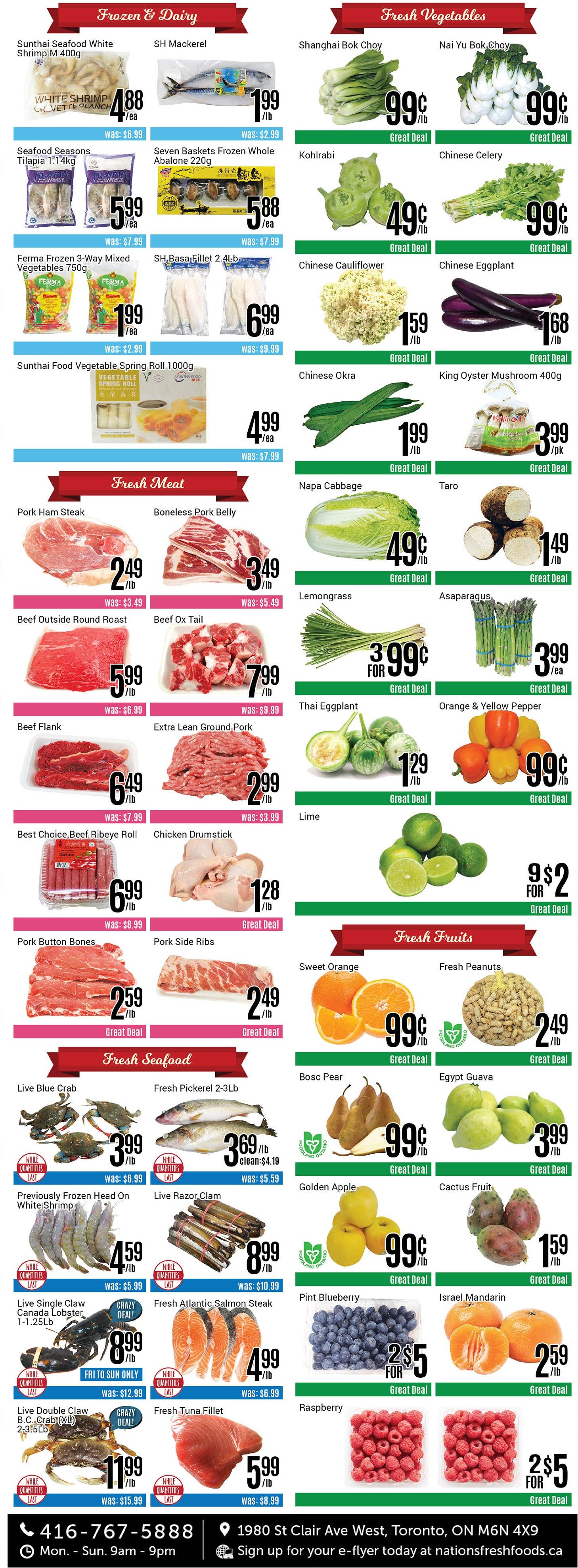 Nations Fresh Foods (Toronto) Flyer October 14 to 20