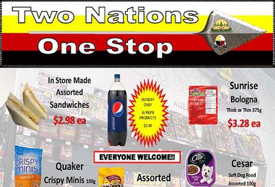 Two Nations One Stop Flyer October 14 to 20
