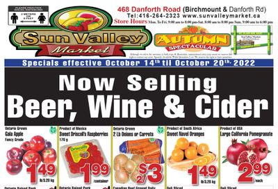 Sun Valley Market Flyer October 14 to 20