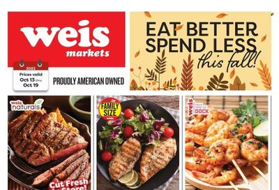Weis (MD, NY, PA) Weekly Ad Flyer Specials October 13 to October 19, 2022