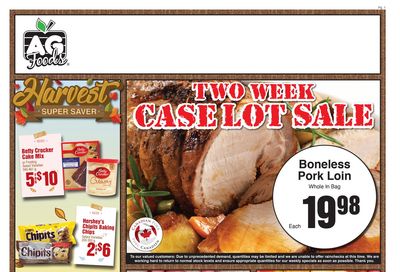 AG Foods Flyer October 16 to 29