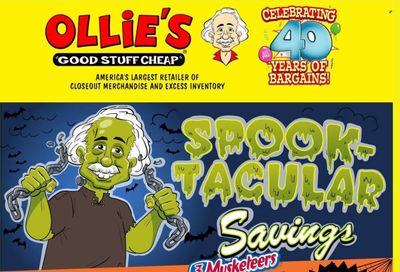 Ollie's Bargain Outlet Weekly Ad Flyer Specials October 14 to October 18, 2022