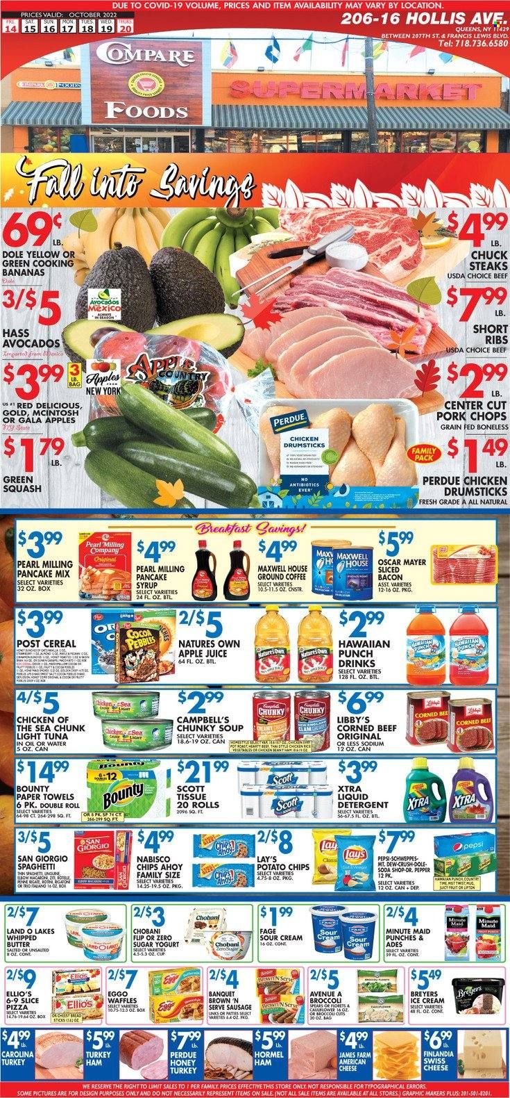 Compare Foods (NY) Weekly Ad Flyer Specials October 14 to October 20, 2022