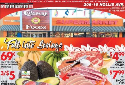Compare Foods (NY) Weekly Ad Flyer Specials October 14 to October 20, 2022