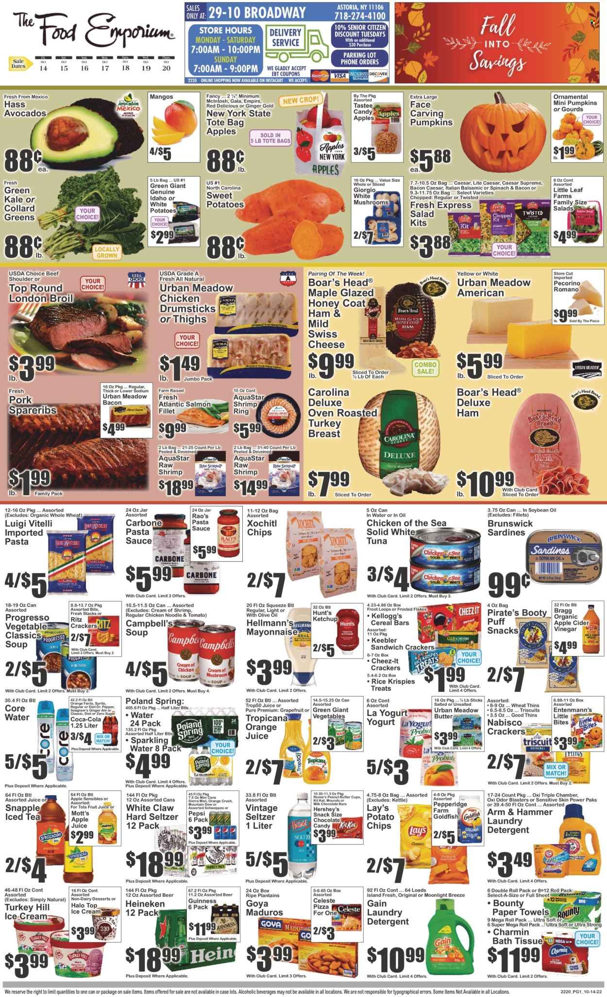 The Food Emporium (NY) Weekly Ad Flyer Specials October 14 to October 20, 2022