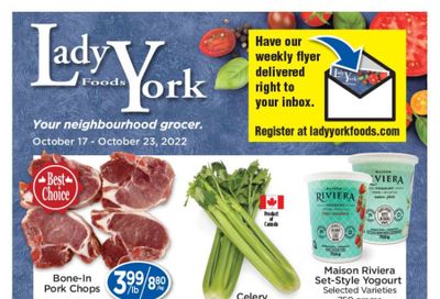 Lady York Foods Flyer October 17 to 23