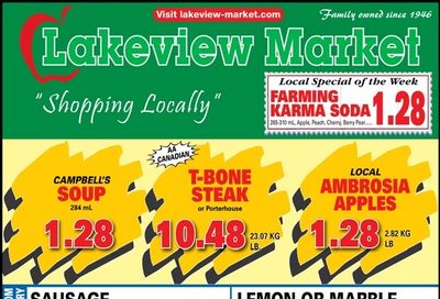 Lakeview Market Flyer October 17 to 23