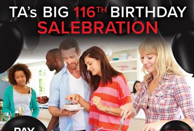 TA Appliances & Barbecues Birthday Salebration Flyer October 21 to 23