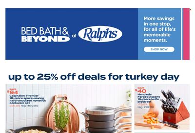 Ralphs (MD, NC, VA) Weekly Ad Flyer Specials October 17 to October 30, 2022