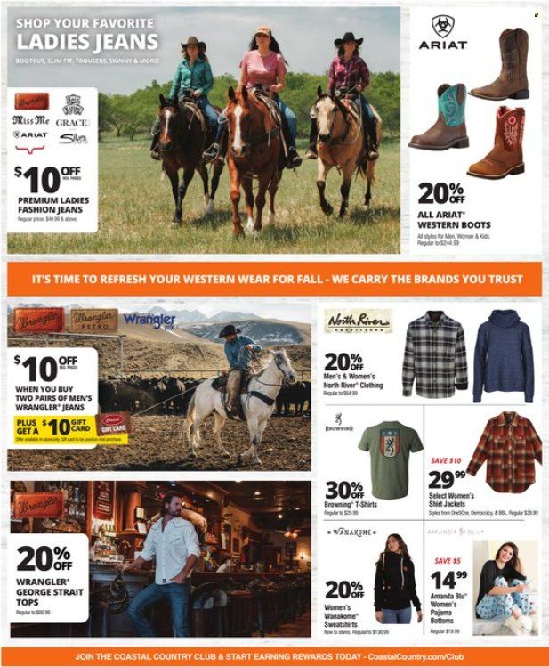 Coastal Farm & Ranch Weekly Ad Flyer Specials October 12 to October 18, 2022