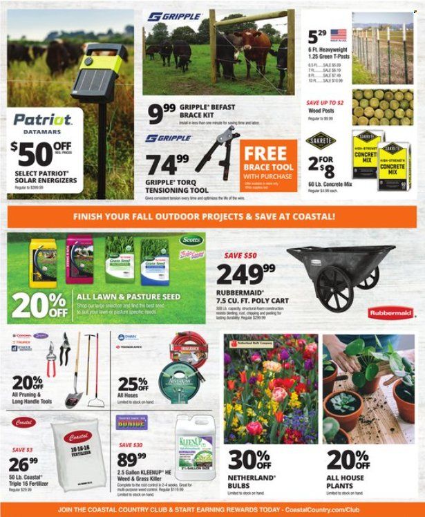 Coastal Farm & Ranch Weekly Ad Flyer Specials October 12 to October 18, 2022