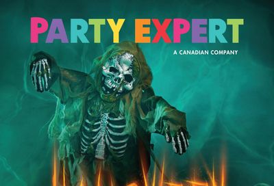 Party Expert Halloween Flyer October 7 to 31