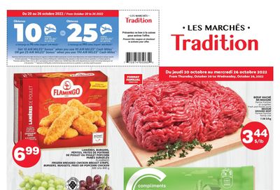 Marche Tradition (QC) Flyer October 20 to 26