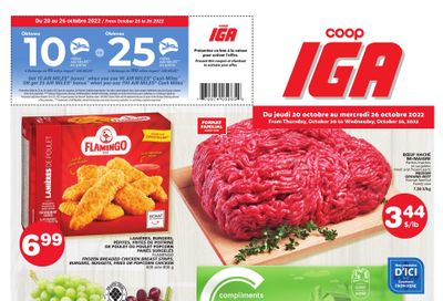 Coop IGA Flyer October 20 to 26