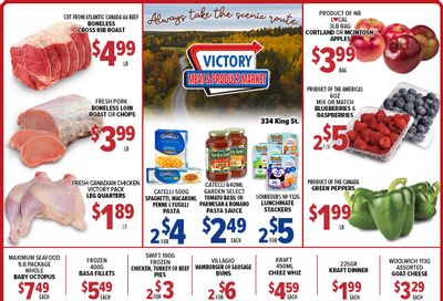 Victory Meat Market Flyer October 18 to 22