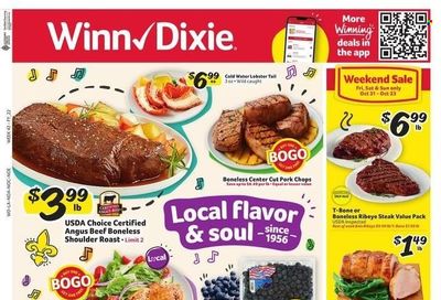 Winn Dixie (AL, FL, GA, LA) Weekly Ad Flyer Specials October 19 to October 25, 2022