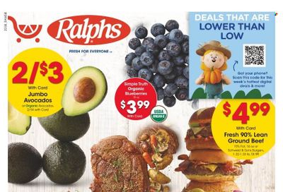 Ralphs (MD, NC, VA) Weekly Ad Flyer Specials October 19 to October 25, 2022