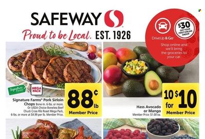 Safeway (CA, HI, OR, WA) Weekly Ad Flyer Specials October 19 to October 25, 2022