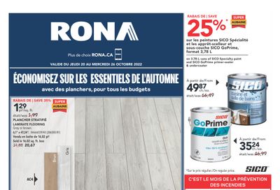 Rona (QC) Flyer October 20 to 26