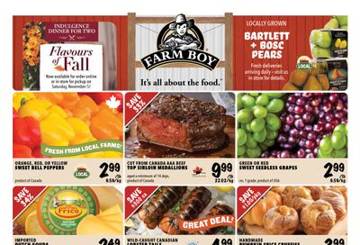 Farm Boy (Rest of ON) Flyer October 20 to 26