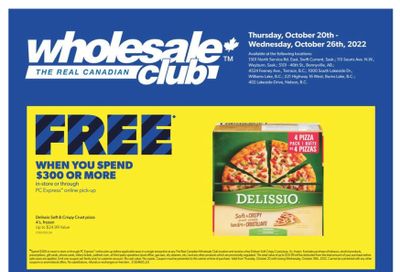 Real Canadian Wholesale Club Flyer October 20 to 26