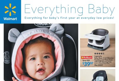 Walmart Everything Baby Flyer October 20 to November 2