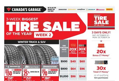 Canadian Tire (West) Flyer October 21 to 27