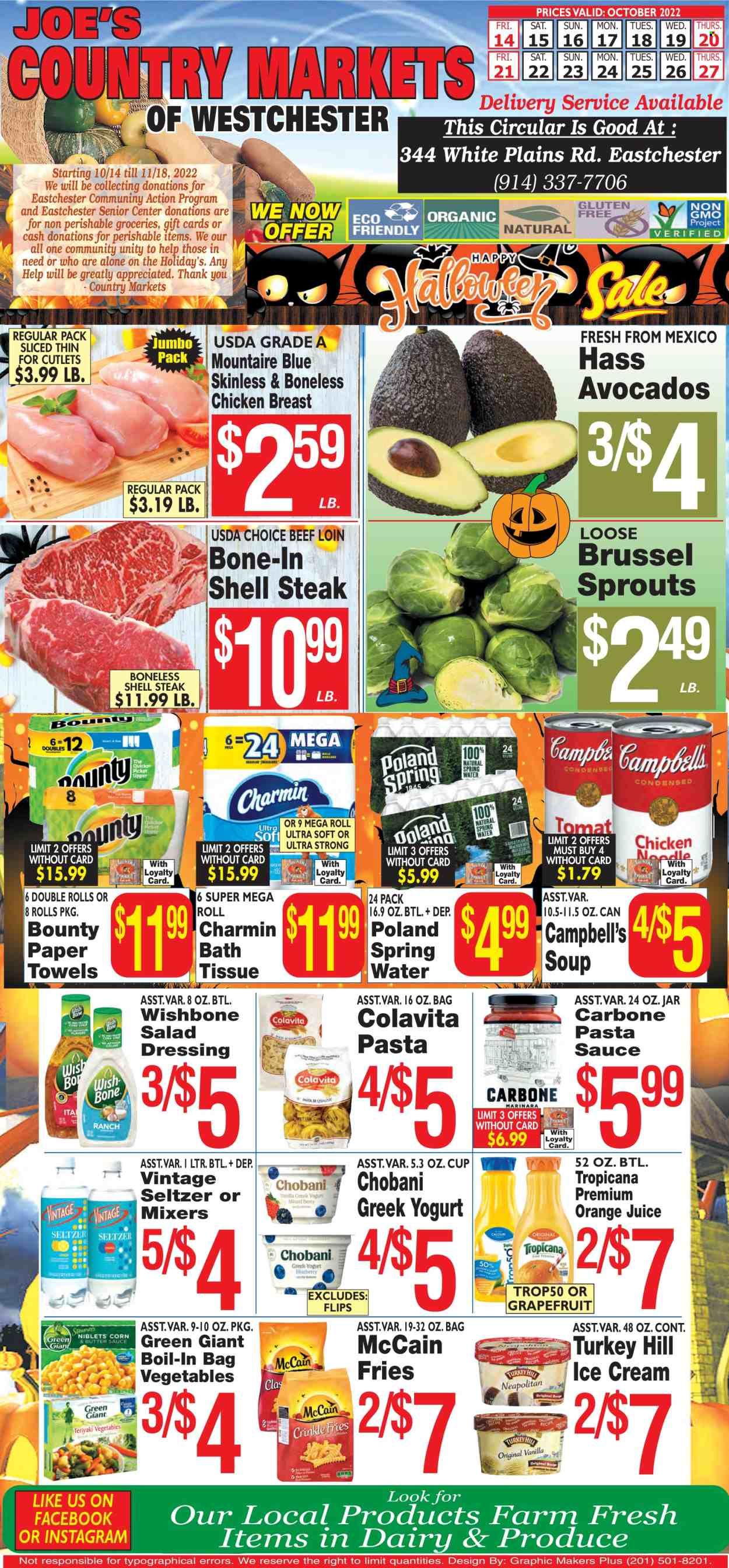 Country Markets of Westchester (NY) Weekly Ad Flyer Specials October 14 to October 27, 2022