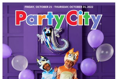Party City Flyer October 21 to 31