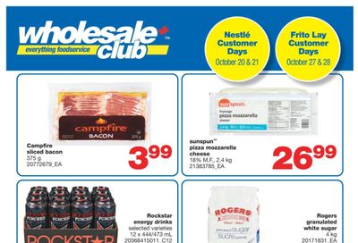 Wholesale Club (West) Flyer October 20 to November 9