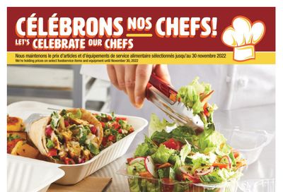 Wholesale Club (QC) Let's Celebrate Our Chefs Flyer October 20 to November 30