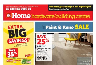 Home Hardware Building Centre (ON) Flyer October 20 to 26