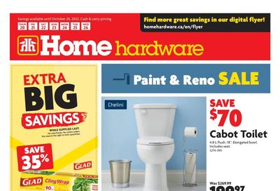 Home Hardware (ON) Flyer October 20 to 26