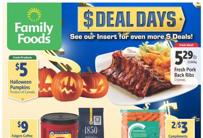 Family Foods Flyer October 20 to 26