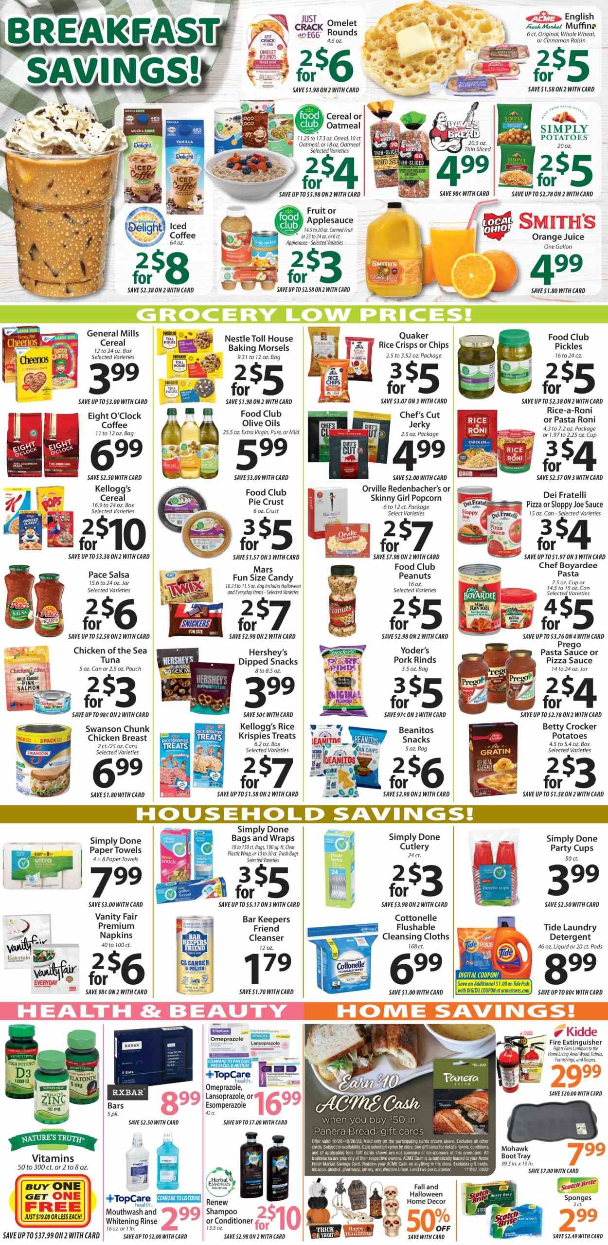 ACME Fresh Market (OH) Weekly Ad Flyer Specials October 20 to October 26, 2022