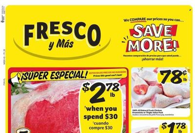 Fresco y Más (FL) Weekly Ad Flyer Specials October 19 to October 25, 2022