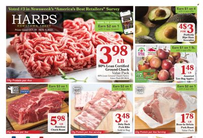 Harps Hometown Fresh (AR, MO, OK) Weekly Ad Flyer Specials October 19 to November 1, 2022