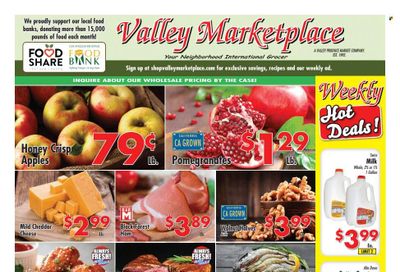 Valley Marketplace (CA) Weekly Ad Flyer Specials October 19 to October 25, 2022
