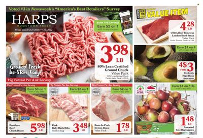 Harps Hometown Fresh (AR) Weekly Ad Flyer Specials October 19 to October 25, 2022