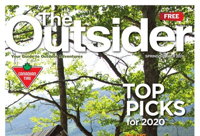 Canadian Tire The Outsider Catalogue April 17 to May 14