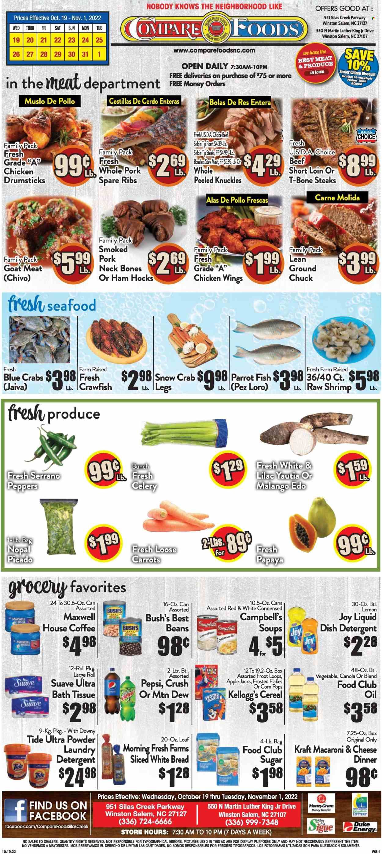 Compare Foods (NC) Weekly Ad Flyer Specials October 19 to November 1, 2022