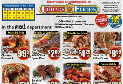 Compare Foods (NC) Weekly Ad Flyer Specials October 19 to November 1, 2022