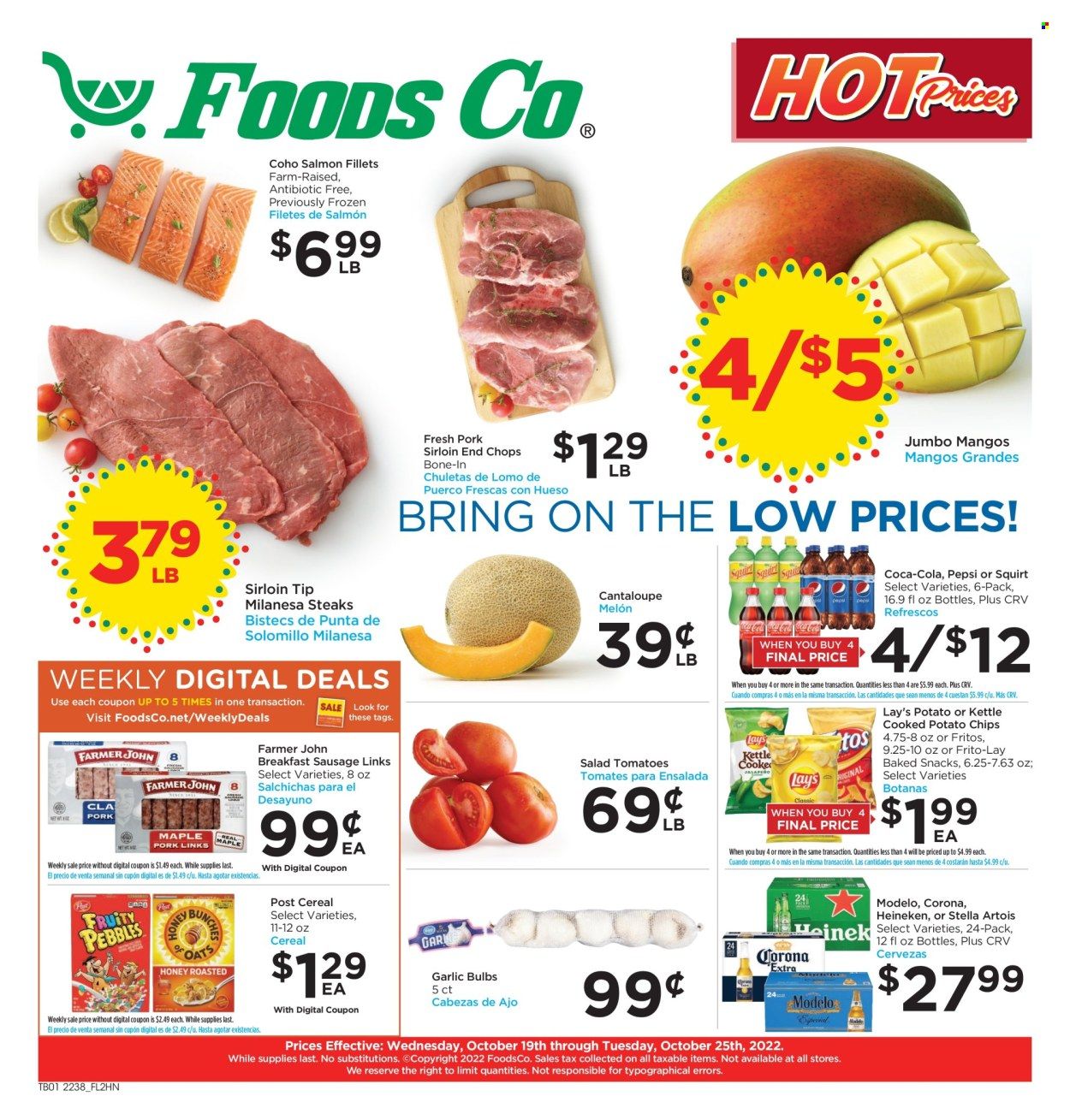 Foods Co (CA, OH, VA) Weekly Ad Flyer Specials October 19 to October 25, 2022
