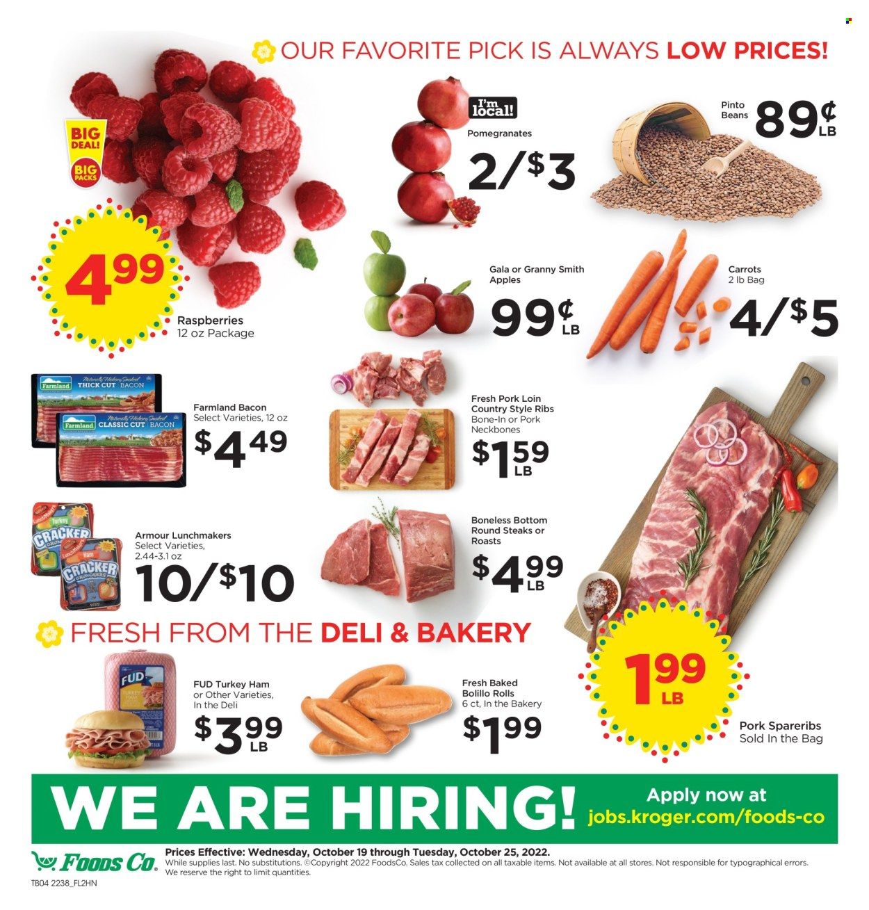 Foods Co (CA, OH, VA) Weekly Ad Flyer Specials October 19 to October 25, 2022